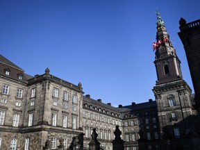 FILE - The Danish Parliament, Christiansborg Palace in Copenhagen is seen on Feb. 14, 2018.