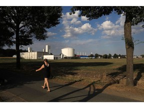 The natural gas storage facility operated by Astora GmbH & Co KG, one of the largest in Western Europe and formerly controlled by Gazprom Germania GmbH, in Rehden, Germany, on Tuesday, Aug. 23, 2022. Astora, a former unit of Gazprom Germania GmbH now named SEFE Securing Energy for Europe GmbH, is seeking relief from a levy to share the burden of higher gas prices with consumers, according to a person familiar with the situation.