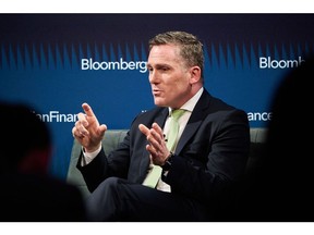 Patrick Decostre, president and chief executive officer of Boralex Inc., during the Bloomberg Canadian Finance Conference in New York, US, on Wednesday, Nov, 29, 2023. The conference brings together finance, government and business leaders from across various sectors to discuss advancements in their fields and how they are sustaining their leadership going forward.
