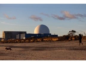 The Sizewell A and B nuclear power stations, operated by Electricite de France SA (EDF), in Sizewell, UK, on Friday, Jan. 26, 2024. The UK government will invest an additional £1.3 billion ($1.7 billion) to build the Sizewell C nuclear plant to try and entice private investors to back the project.
