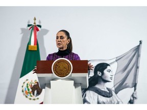 Claudia Sheinbaum, Mexico's president.