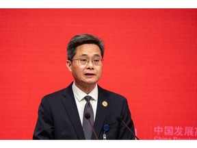 China's Finance Minister Lan Fo'an.