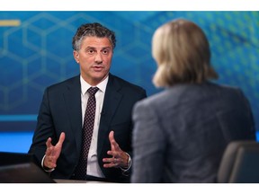 Armen Panossian, co-chief executive officer of Oaktree Capital Management LP, during a Bloomberg Television interview in London.
