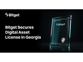 Bitget Secures Digital Asset License in Georgia, Running its Global Expansion Strategy in Eastern Europe