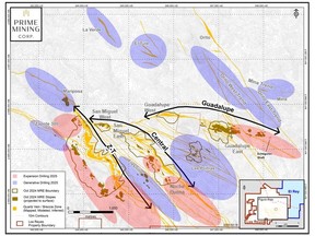 Los Reyes Trends and Exploration Targets