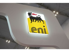 The Eni SpA logo.