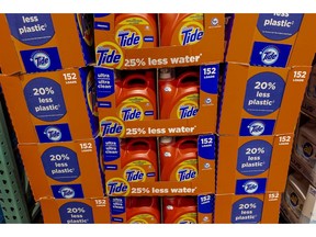 Procter & Gamble expects organic sales growth this year to range between flat to up 4% versus the prior year.