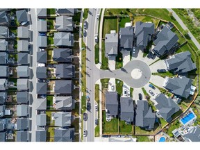 Homes in Colwood, British Columbia.