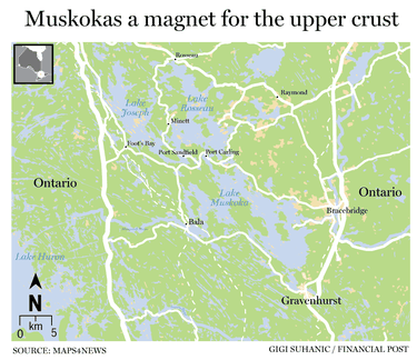 Muskoka map