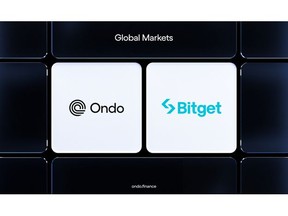 Bitget Joins Ondo's Global Markets Alliance to Expand Global Access to Over Hundred Tokenized RWAs