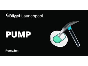 Bitget Launchpool to List Pump.fun (PUMP) with over 123M in Token Rewards