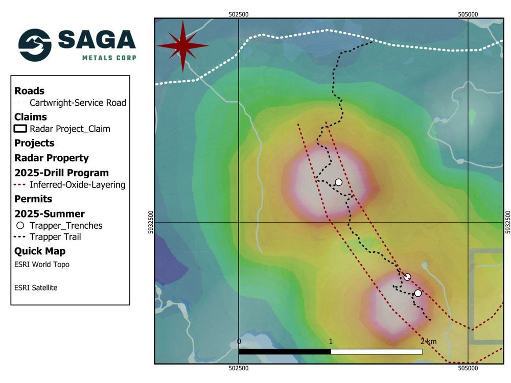 SAGA Metals Completes Strategic Infrastructure Upgrades in Preparation for Major Drill Program at the 100% Owned Radar Titanium Property in Labrador, Canada