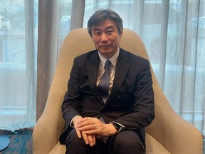 Shigeru Ariizumi near Durban, South Africa, on Wednesday, July 16.