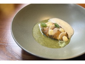 East meets West in this Jeju abalone dish.