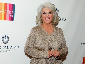 FILE - In this Feb. 13, 2015 file photo, Paula Deen attends the EVINE Live launch event at The Todd English Food Hall at The Plaza in New York.