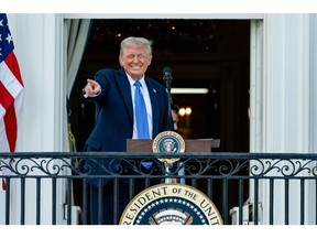 US President Donald Trump during a Summer soiree on the South Lawn of the White House in Washington, DC, US, on Wednesday, June 4, 2025. Trump on Wednesday signed a proclamation that bans individuals from 12 countries from entering the US, reinstating one of the most controversial and defining measures from his first term in the wake of an attack in Boulder, Colorado, that targeted a march in support of Israeli hostages.