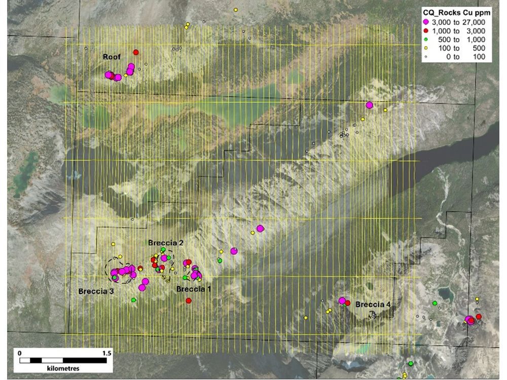 Sable Completes VTEM Geophysical Survey at the Copper Queen Project in British Columbia