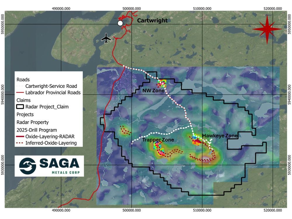 SAGA Metals Releases Corporate Video Produced by Pinnacle Digest and Provides a Comprehensive Summary of the Radar Ti-V-Fe Project in Labrador, Canada