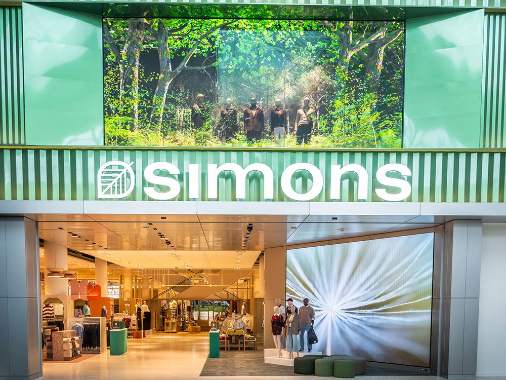   The Simons Storefront en Yorkdale.