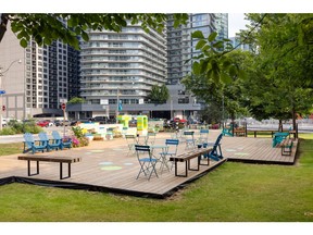 Free public programming on The Deck at Clarence Square runs until the end of September with a Summer Music Series curated by Canada's Music Incubator through the Toronto Downtown West BIA. Enjoy live performances by local Toronto musicians Thursdays to Saturdays from 12–2 p.m. and 6–8 p.m., along with games and pop-up events.