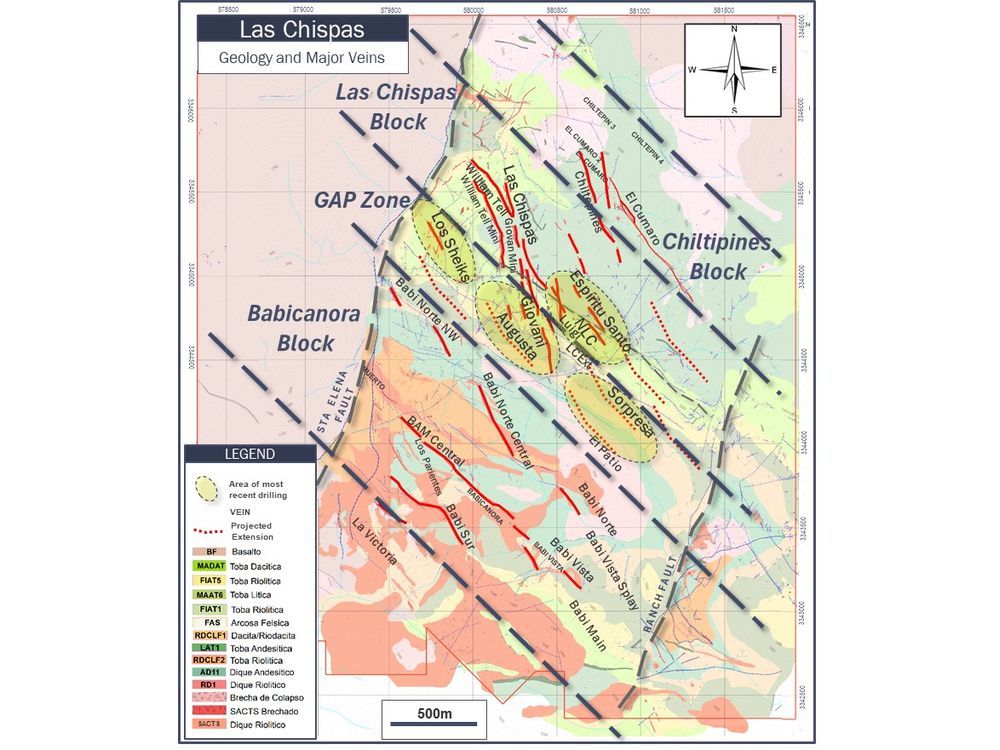 Image for article Coeur Reports HighGrade Exploration Results at Las Chispas and Kensington