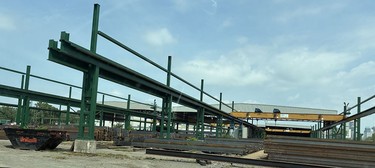 Salit Steel's 20-acre industrial lot on the outskirts of Niagara Falls, Ont.