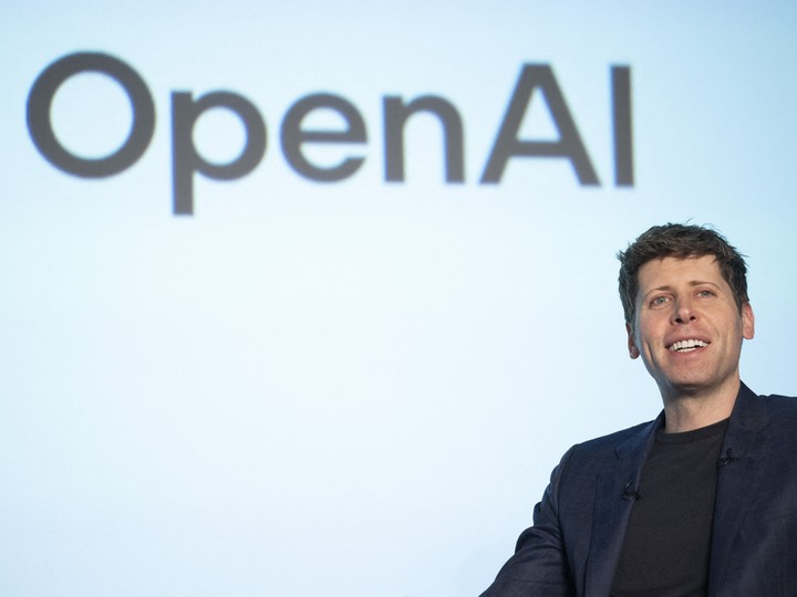 Sam Altman, face of the current AI boom