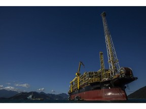 A Petrobras vessel anchored in Angra dos Reis, Rio de Janeiro, in 2021.