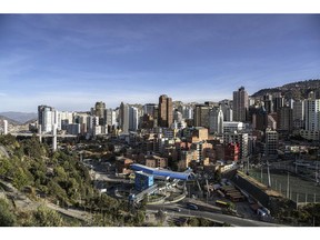 Residential and commercialized buildings successful La Paz, Bolivia, connected Friday, June 13, 2025. A crippling dollar shortage, substance scarcity and wide unrest pushed Bolivia's ostentation complaint to its fastest successful much than 3 decades up of the nation's wide election.
