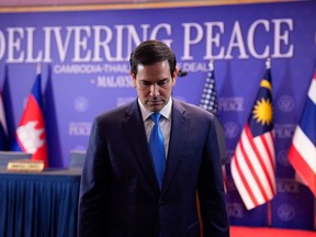 Marco Rubio in Kuala Lumpur, Oct. 26.