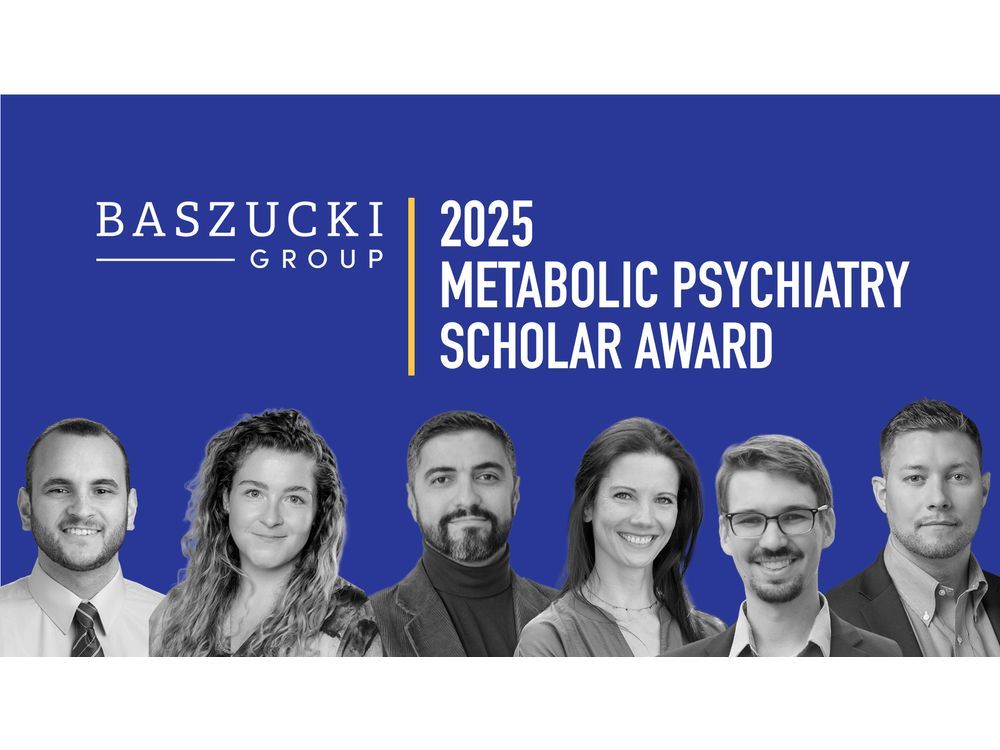 Baszucki Group Announces Six Recipients of the Metabolic Psychiatry Scholar Award for Emerging Scientific Leaders Advancing Mental Health Innovation