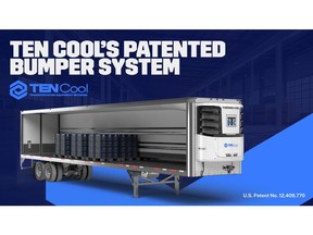 TEN Cool's patented Bumper System enhances temperature-controlled trailers with improved airflow, increased load capacity, and better cargo protection.