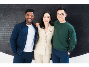 Eric Agyemang (Founder & Managing Partner), Shelley Li (Principal) and Billy Lai (CFO & Venture Partner), Maple Bridge Ventures.