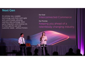Lauren Wilmsen, Lead of Product and Ken Konkel, Lead of Technology, Unveils iQmetrix's Interconnected Commerce Retail Suite at SummitX 2025 in Carlsbad
