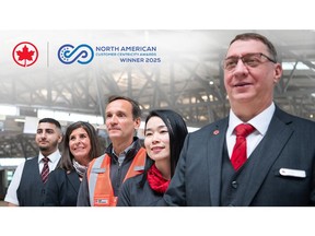 The awards celebrate companies from around the world for superior customer and employee experiences, and Air Canada was recognized for its innovative
