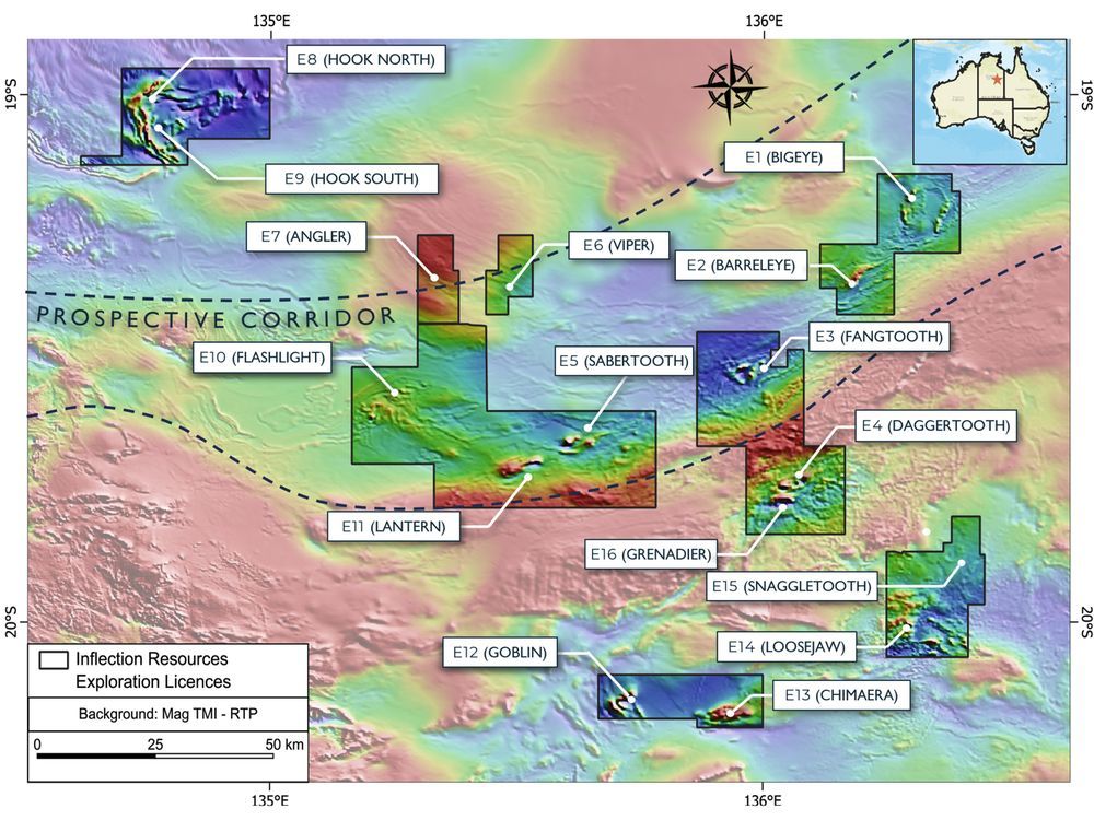 Inflection Resources Outlines Large-Scale Copper-Gold Targets on the Endurance Projects, Northern Territory, Australia