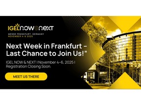 IGEL Now & Next 2025 - Frankfurt