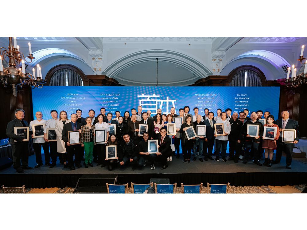 The Elite 30: Chinese Restaurant Awards Announces Its First Ranked List of Chinese Restaurants in Canada