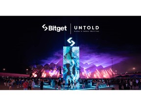 Bitget Lights Up UNTOLD Dubai with Immersive LED Tower and Global Fan Experience