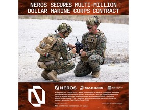 NEROS secures the military’s multi-billion dollar Archer Strike FPV NEROS secures the military’s multi-billion dollar Archer Strike FPV