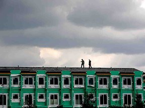 Edmonton housing construction