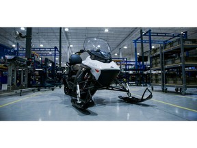 Nomad electric snowmobile