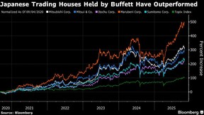Japanese Trading Houses Held by Buffett Have Outperformed