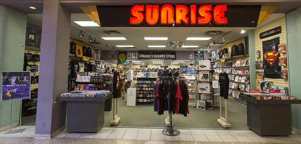  A Sunrise Records store in Toronto in 2017.