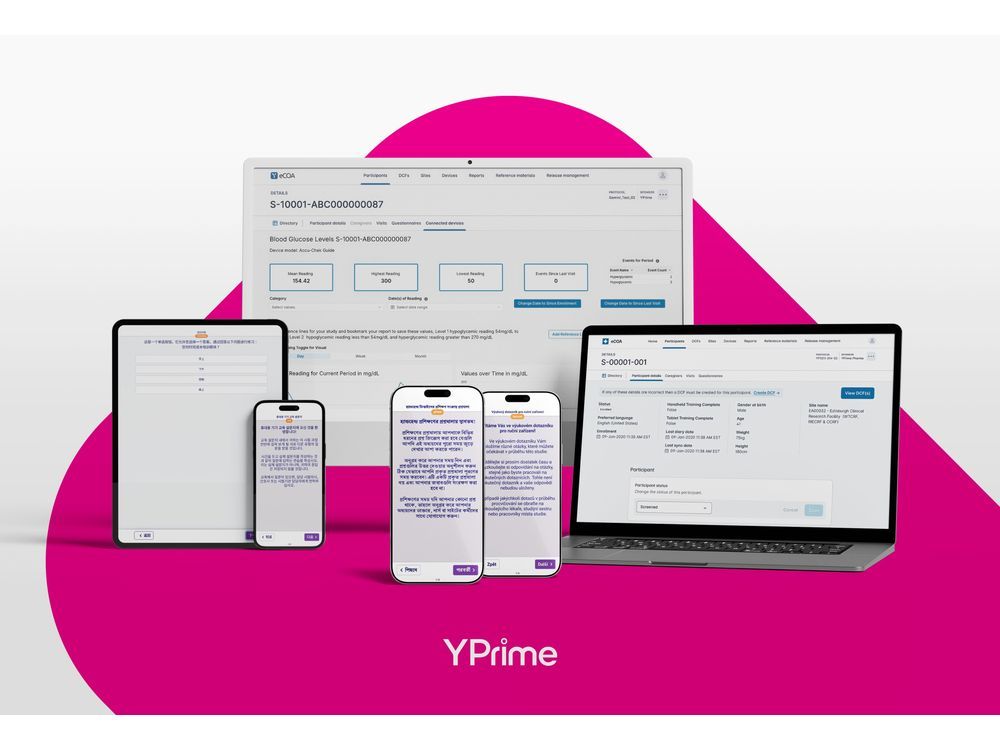 Výzkum YPrime ukazuje 74% méně chyb při lokalizaci eCOA díky AI