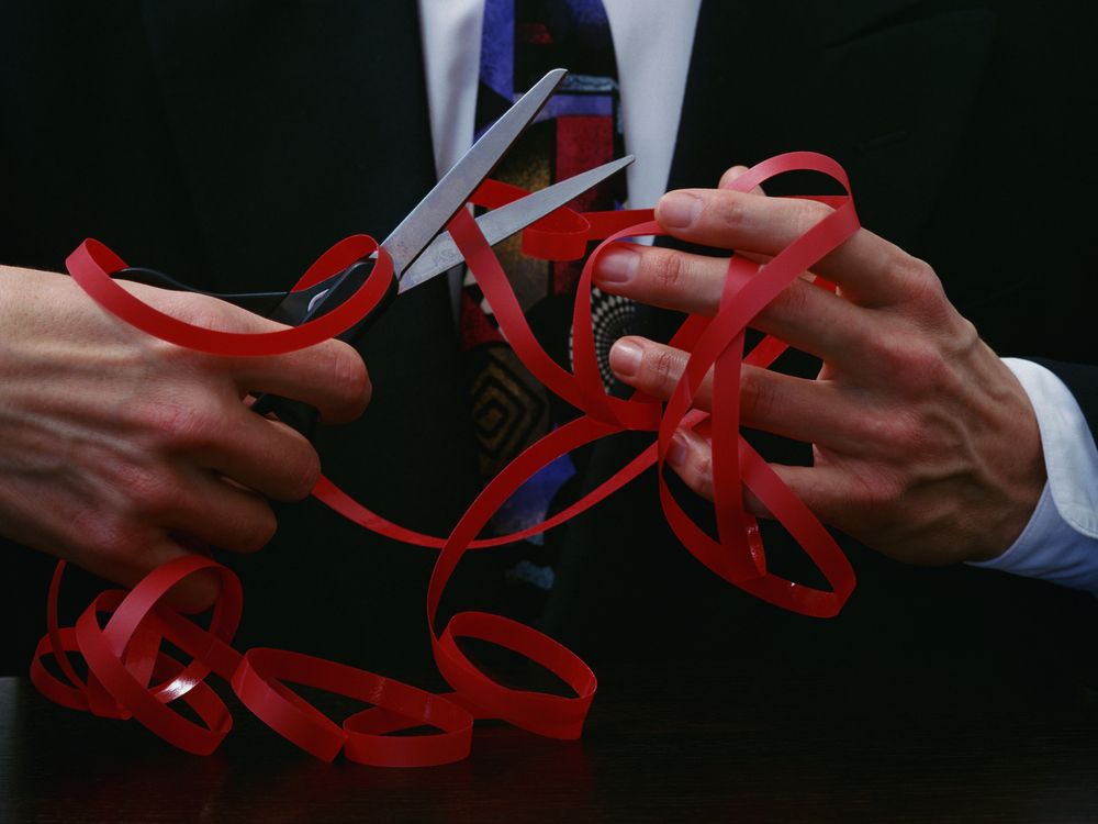 A Business Council of Canada report, “Stifled by red tape,” suggests people are dealing with more obligations from above than they used to. Let’s reverse that and see what happens to productivity.