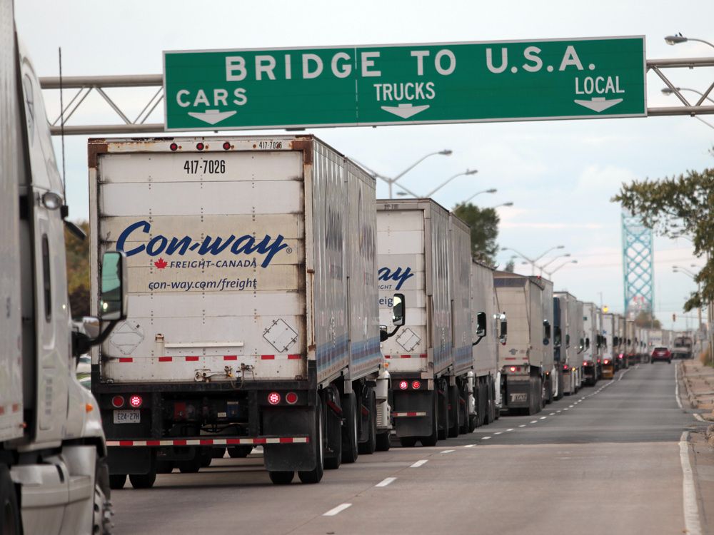 Canada records goods trade surplus for first time since January
