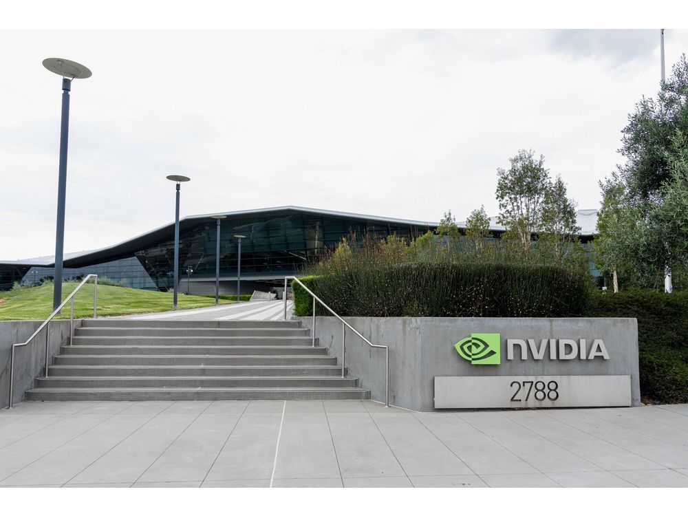 The Nvidia headquarters in Santa Clara, California.