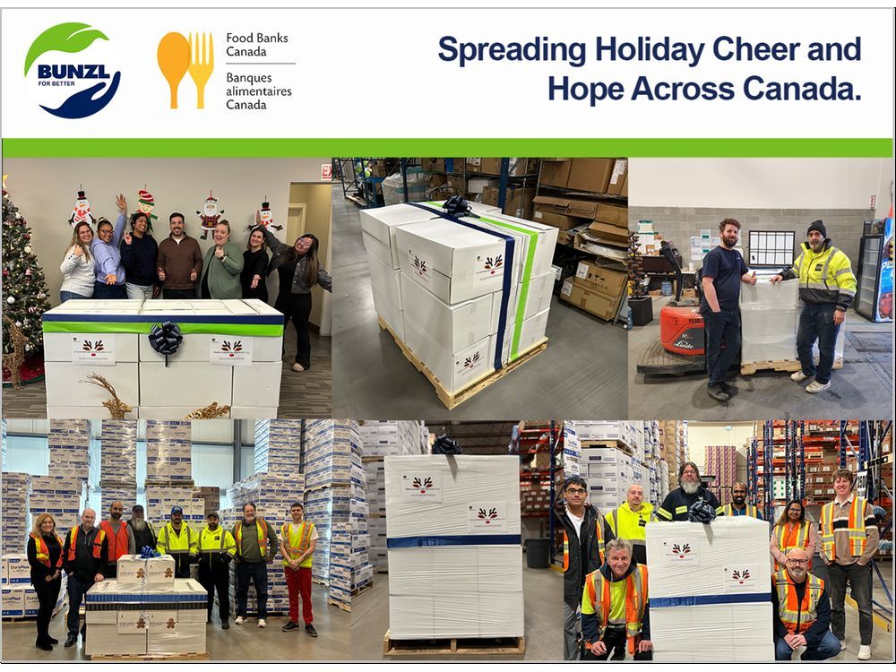 Bunzl Canada's annual Week of Giving, in partnership with Food Banks Canada, delivers thousands of pounds of essential hygiene and cleaning products to families in need.