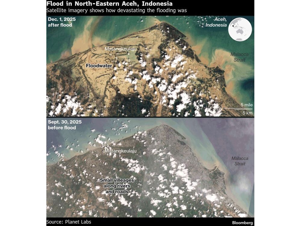 ‘The City Was Gone’: Survivors Recount Flood Chaos During Rare Cyclone in Indonesia